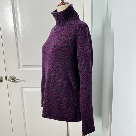 Naadam Mitza Marled Turtleneck Sweater size L - Picture 8 of 12
